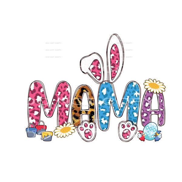 mama bunny #6114 Sublimation transfers - Heat Transfer