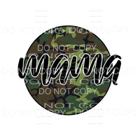 Mama Circle # 2 Sublimation transfers - Heat Transfer