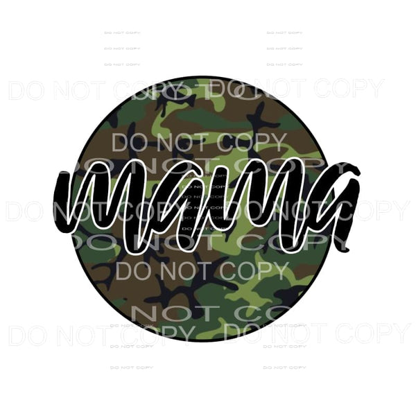 Mama Circle # 2 Sublimation transfers - Heat Transfer