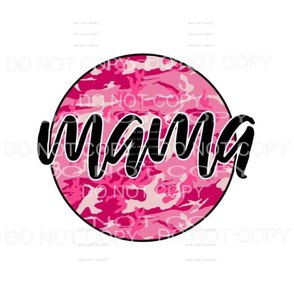 Mama Circle # 3 Sublimation transfers - Heat Transfer