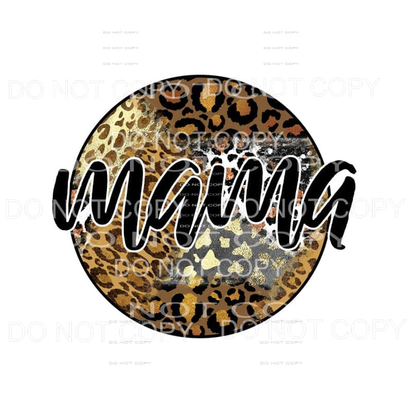 Mama Circle # 5 Sublimation transfers - Heat Transfer