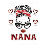 Mama - Mimi - Mom - Nana other names in drop down menu if 