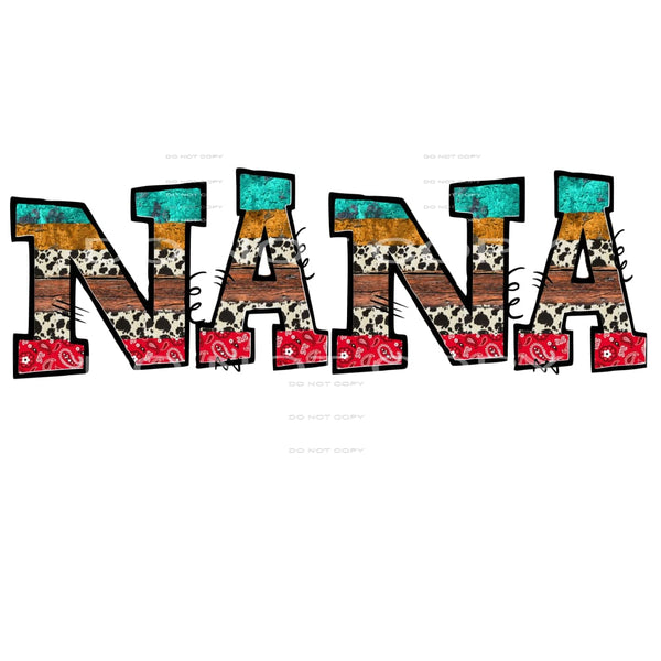 mama nana mimi Western etc names in dropdown Sublimation 