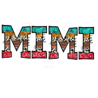 mama nana mimi Western etc names in dropdown Sublimation 
