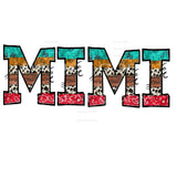 mama nana mimi Western etc names in dropdown Sublimation 
