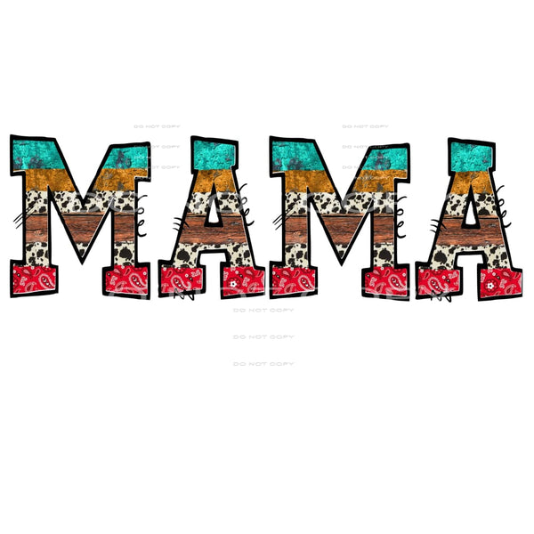 mamas western # 10074 Sublimation transfers - Heat Transfer