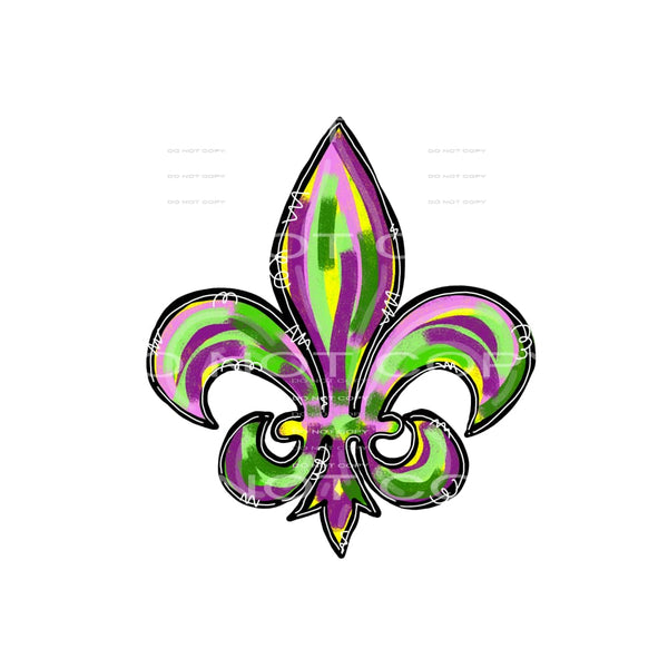 Mardi Gras # 2465 Sublimation transfers - Heat Transfer