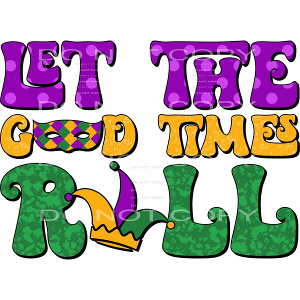 Mardi Gras # 2466 Sublimation transfers - Heat Transfer