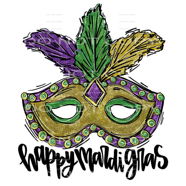 Mardi Gras # 2468 Sublimation transfers - Heat Transfer
