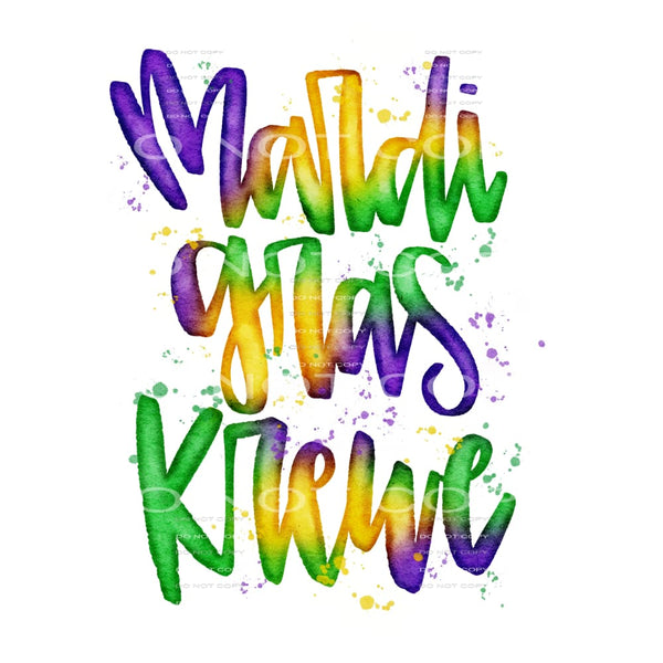 Mardi Gras # 2473 Sublimation transfers - Heat Transfer