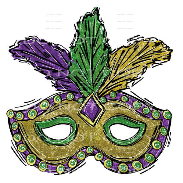 Mardi Gras # 2475 Sublimation transfers - Heat Transfer
