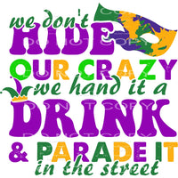 Mardi Gras # 2483 Sublimation transfers - Heat Transfer