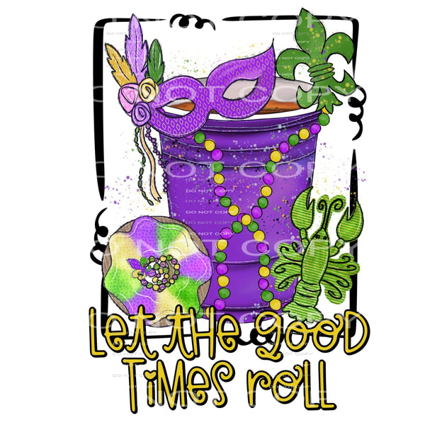 Mardi Gras #2969 Sublimation transfers - Heat Transfer