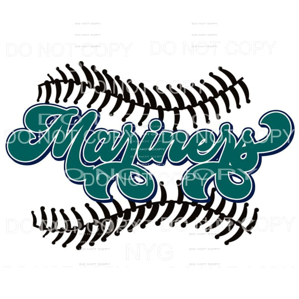 Mariners Baseball Miami Sublimation transfers - Heat 