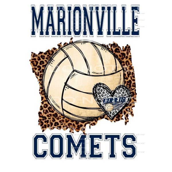 Marionville comets # 1 Sublimation transfers - Heat Transfer