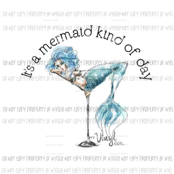 Mermaid kind of day Sublimation transfers Heat Transfer