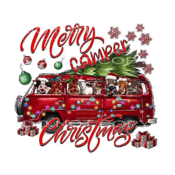 Merry Christmas # 2130 Sublimation transfers - Heat Transfer