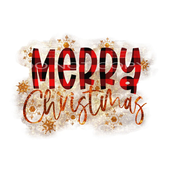 Merry Christmas #7480 Sublimation transfers - Heat Transfer