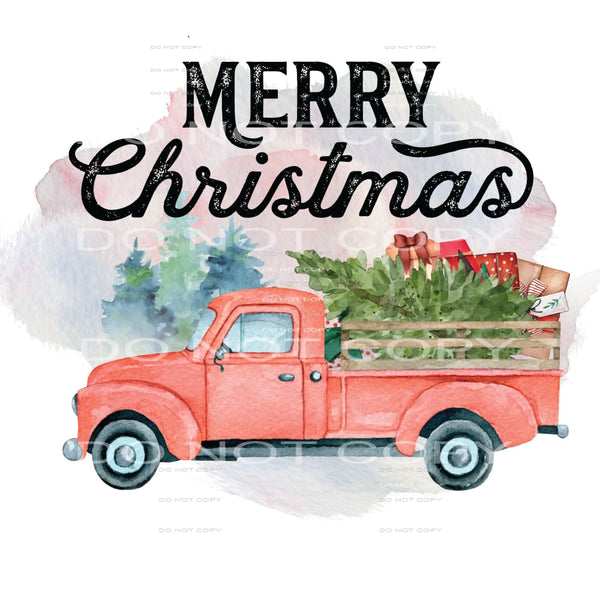 Merry Christmas #7485 Sublimation transfers - Heat Transfer