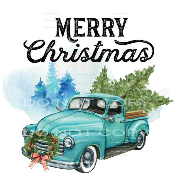 Merry Christmas #7486 Sublimation transfers - Heat Transfer