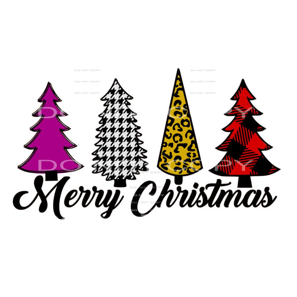 Merry Christmas #7500 Sublimation transfers - Heat Transfer