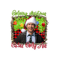 Merry Christmas kiss my ass #7488 Sublimation transfers - 