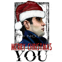 Merry Christmas YOU #7461 Sublimation transfers - Heat 