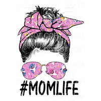 Messy Bun baby Shark # 2 Mama - Mimi - Mom - Nana other 