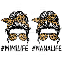 messy Bun Mama - Mimi - Mom - Nana other names in drop down 
