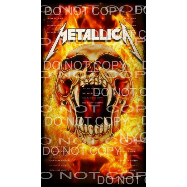 Metallica #7 Sublimation transfers - Heat Transfer