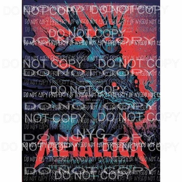 Metallica Sublimation transfers Heat Transfer