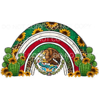 Mexican Flag Rainbow Cactus Leopard Sunflowers Red Green 