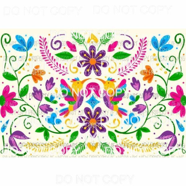 Mexican Sheet #3 Sublimation transfers 13 x 9 inches Heat Transfer