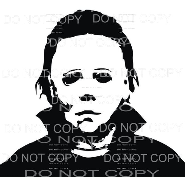 Michael Myers Halloween Sublimation transfers - Heat 