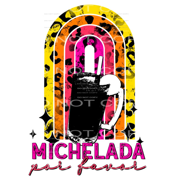 michelada por favor #6201 Sublimation transfers - Heat 