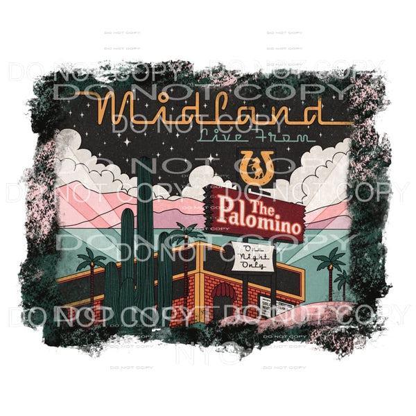 Midland #1 Sublimation transfers - Heat Transfer