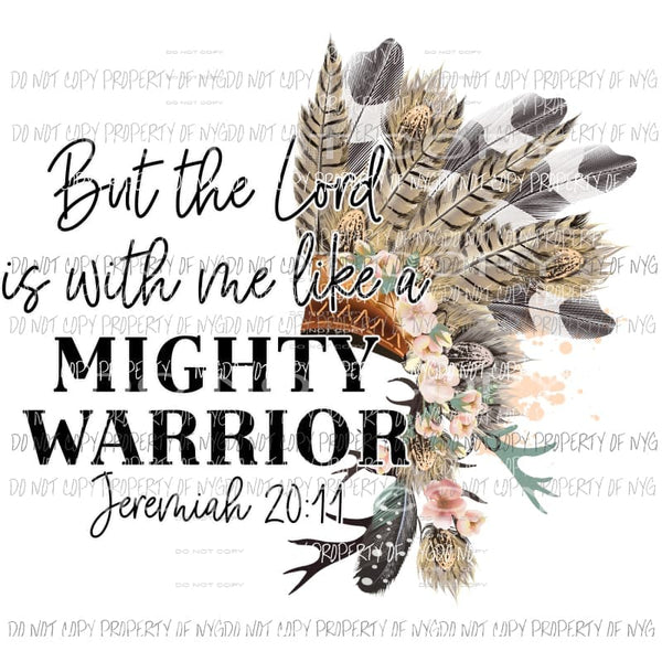 Mighty Warrior Sublimation transfers Heat Transfer