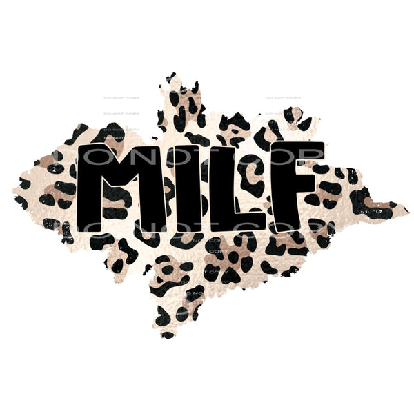 MILF # 88817 Sublimation transfers - Heat Transfer