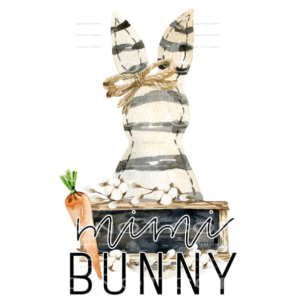 mimi bunny #4320 Sublimation transfers - Heat Transfer