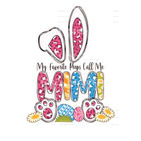 mimi bunny #6118 Sublimation transfers - Heat Transfer