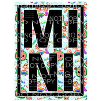 Mini Cocomelon Framed Sublimation transfers - Heat Transfer