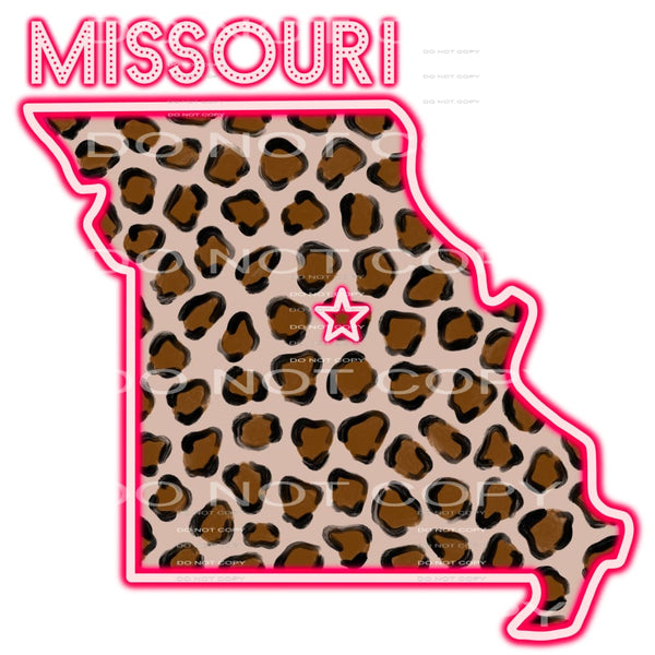 missouri #4650 Sublimation transfers - Heat Transfer
