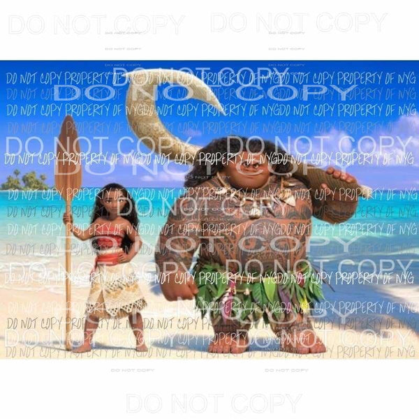 moana Sublimation transfers Heat Transfer