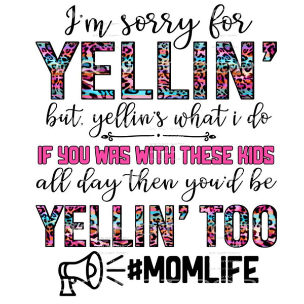 mom life #6864 Sublimation transfers - Heat Transfer