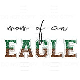 Mom of an Eagle Glitter with Leopard choose Colors in 