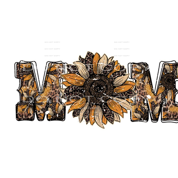 mom sunflower #6116 Sublimation transfers - Heat Transfer