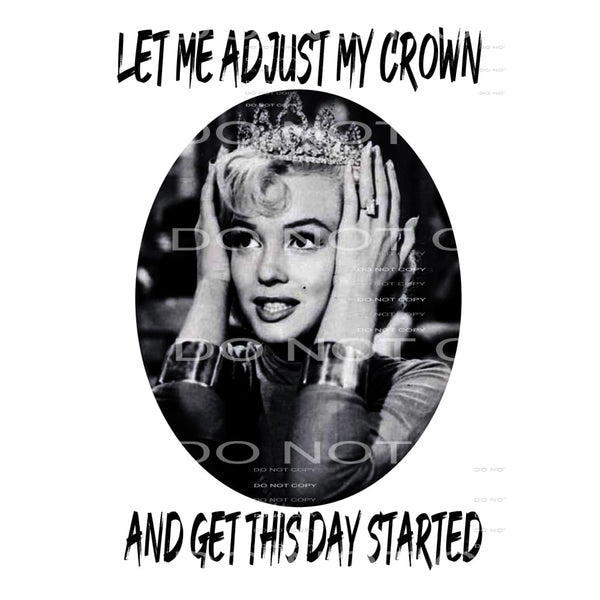 Monroe crown Sublimation transfers - Heat Transfer