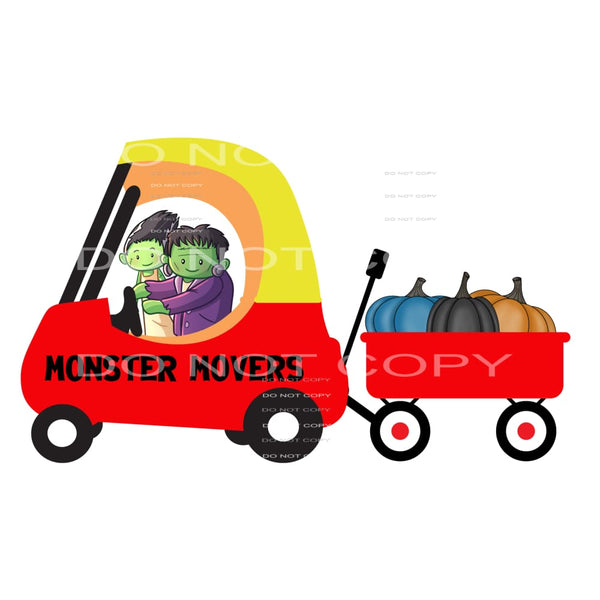 monster movers #8051 Sublimation transfers - Heat Transfer