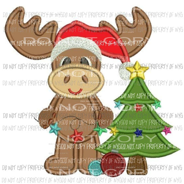 Moose with tree Sublimation transfers Heat Transfer