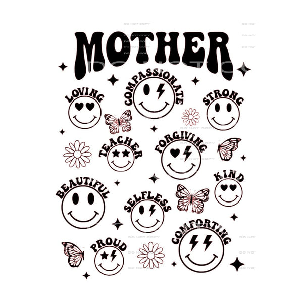 Mother #4334 Sublimation transfers - Heat Transfer Graphic